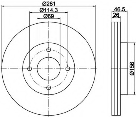 Disc frana