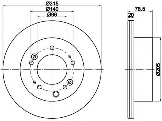 Disc frana