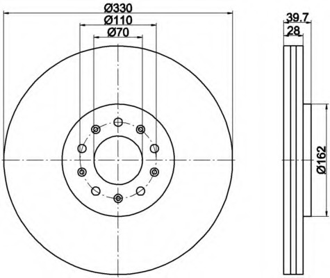 Disc frana