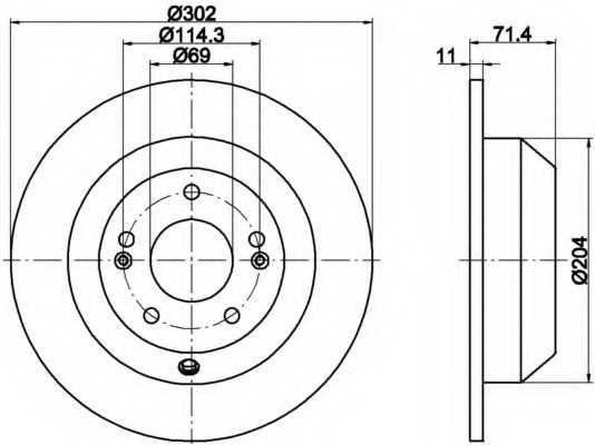 Disc frana