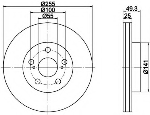 Disc frana