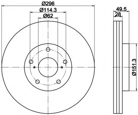 Disc frana