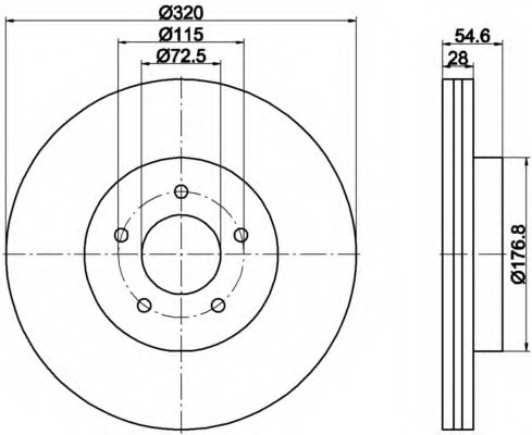 Disc frana