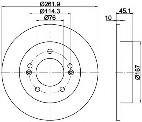 Disc frana