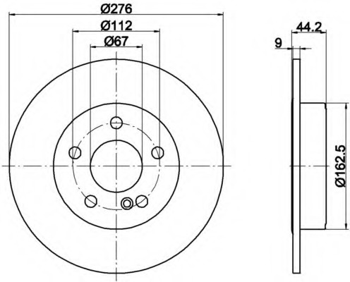 Disc frana