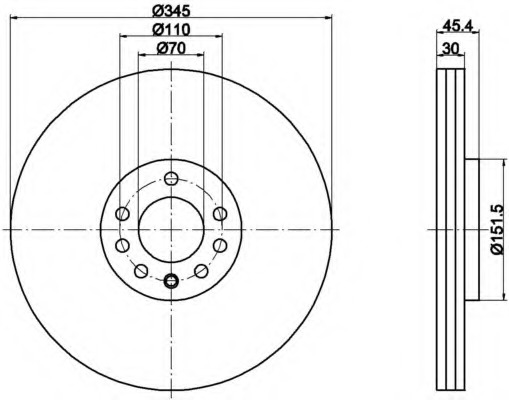 Disc frana