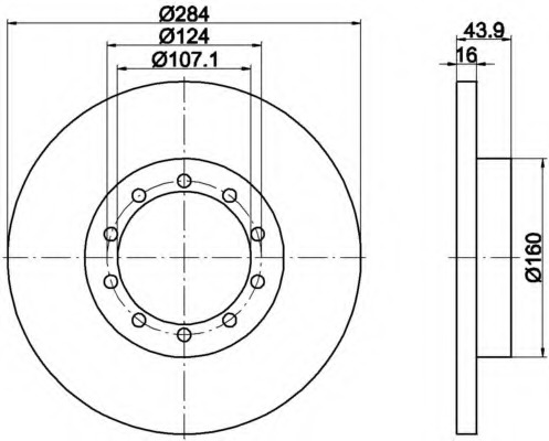 Disc frana