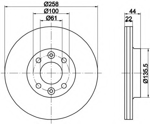 Disc frana