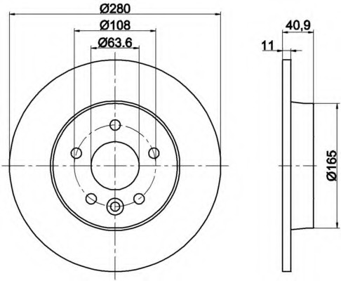 Disc frana