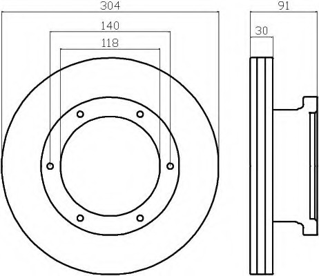 Disc frana