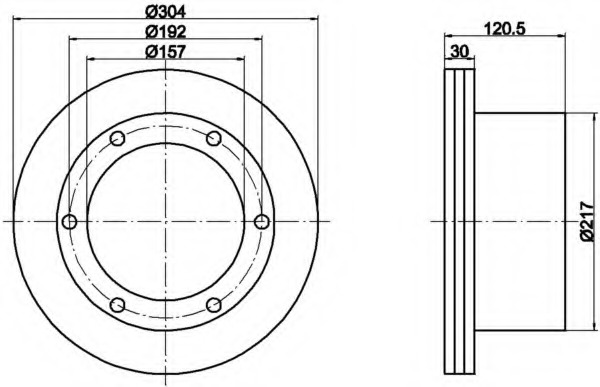 Disc frana