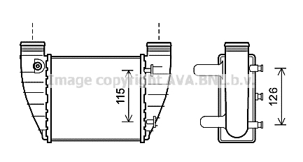 Intercooler compresor