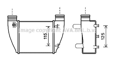 Intercooler compresor