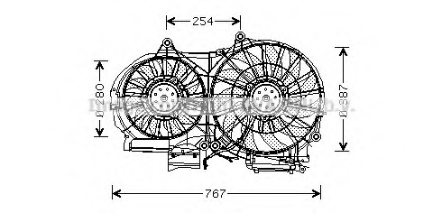 Ventilator radiator