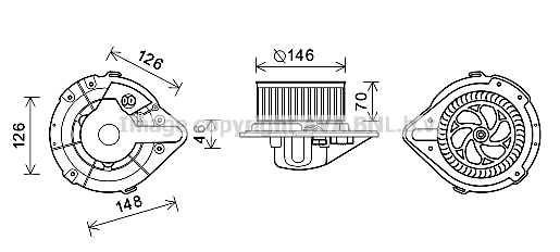 Ventilator habitaclu