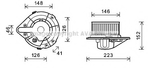 Ventilator habitaclu