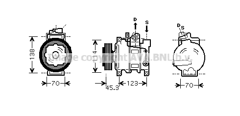 Compresor aer conditionat