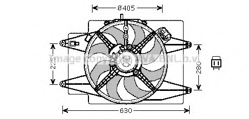 Ventilator radiator