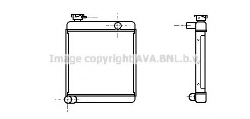 Radiator racire motor