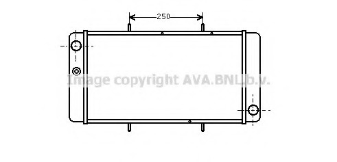 Radiator racire motor