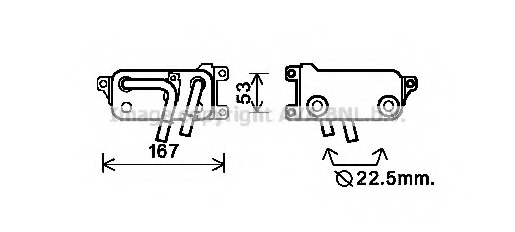 Radiator racire ulei cutie de viteze automata