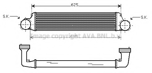 Intercooler compresor