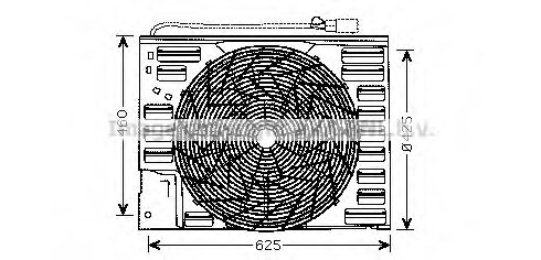 Ventilator radiator