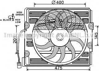 Ventilator radiator