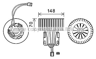 Ventilator habitaclu