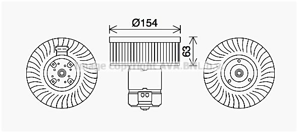 Ventilator habitaclu