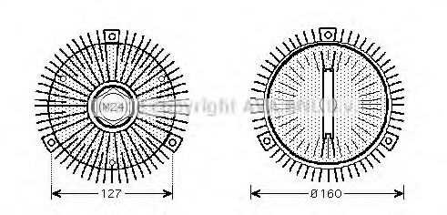 Ventilator radiator