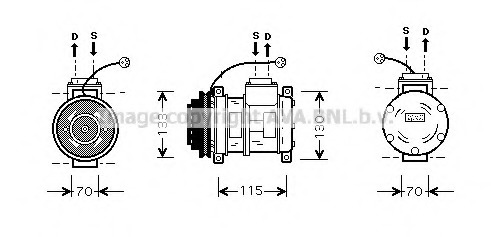 Compresor aer conditionat