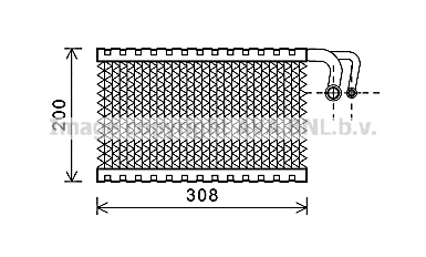 Evaporator aer conditionat