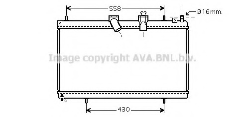 Radiator racire motor