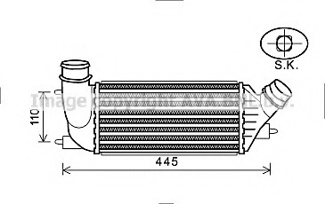 Intercooler compresor