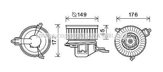 Ventilator habitaclu