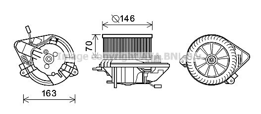 Ventilator habitaclu