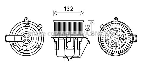 Ventilator habitaclu