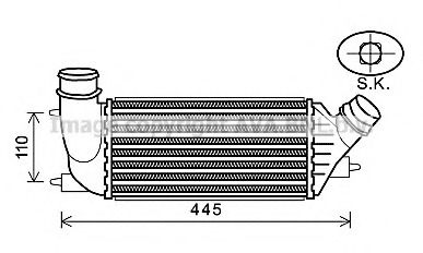 Intercooler compresor