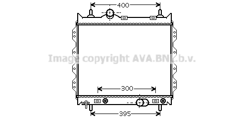 Radiator racire motor