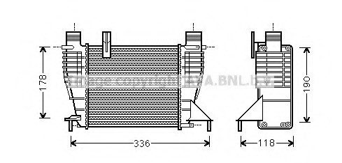 Intercooler compresor