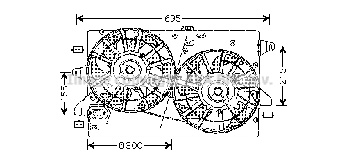 Ventilator radiator