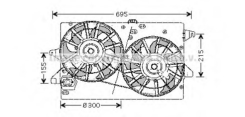 Ventilator radiator