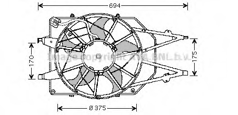 Ventilator radiator