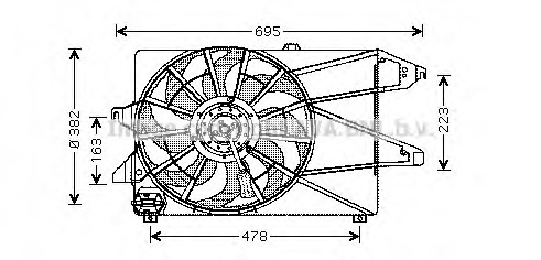 Ventilator radiator