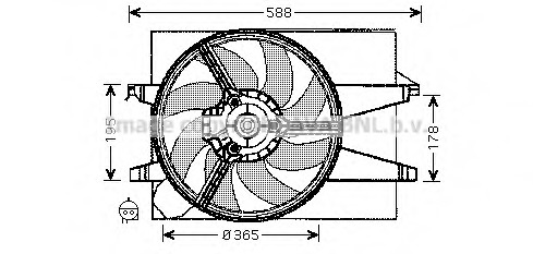 Ventilator radiator