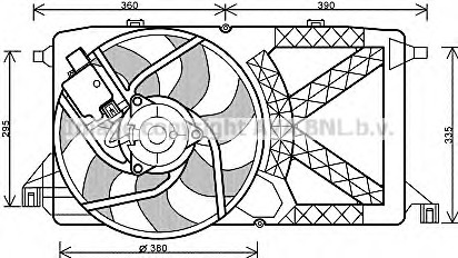 Ventilator radiator