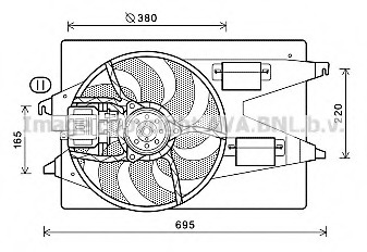 Ventilator radiator