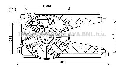 Ventilator radiator