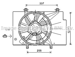 Ventilator radiator